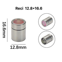 CS Tec Original Raycus 12.8*12 Groupe de lentilles de protection pour connecteur de sortie laser à fibre QBH, Capuchon de protection pour lentille laser