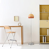 Nordique rétro LED boule verre lampadaire moderne E27/E26 Base Chrome fer corps scandinave pour salon chambre bureau hôtel