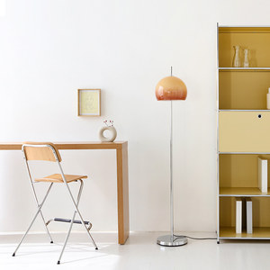 Nordique rétro LED <span class=keywords><strong>boule</strong></span> verre <span class=keywords><strong>lampadaire</strong></span> moderne E27/E26 Base <span class=keywords><strong>Chrome</strong></span> fer corps scandinave pour salon chambre bureau hôtel - Product Image 6