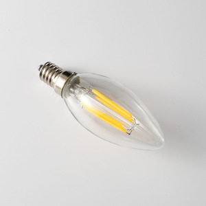 <span class=keywords><strong>Led</strong></span> bóng đèn dây tóc C35 thông minh nhỏ vít cơ sở thủy tinh nến với AC cung cấp điện 2W/4W/6W đuôi ánh sáng E14 - Product Image 2