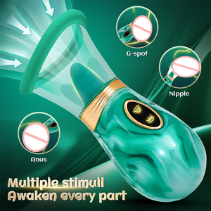 Vibrador con Control por Aplicación, Juguetes Sexuales para Adultos, 2 Modos de Succión, 7 Modos de Lamido, Estimulador de Pezones y Clítoris para Orgasmos Rápidos, Vibradores de Lengua - Product Image 6
