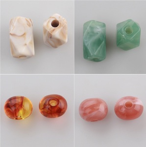 Cuentas de piedra acrílica con cuentas Retro, resina Irregular, piedra Natural, accesorios de ropa, ropa DIY, cuentas de joyería hechas a mano - Product Image 2