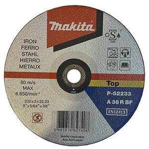 Disques de coupe en fer MAKITA 230x3,2 mm, lot de 50 pièces - Product Image 2