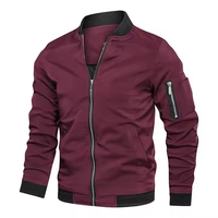 Vedo Baseball Jacket Dropshipping Logo Personnalisé Impression Polyester Hommes Bomber Coat Varsity Jacket