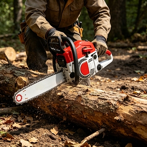 Tronçonneuse à essence fiable L&P pour la coupe des arbres <span class=keywords><strong>de</strong></span> Noël, la récolte en ferme et la débroussaillage des souches - Product Image 3