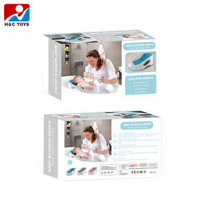 Chaise de bain pour bébé en plastique, fauteuil confortable pliant, douche pour nouveau-né, HC477511 - Product Image 2