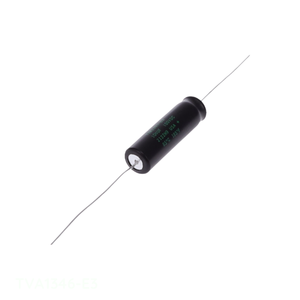 Condensateur original CAP ALUM 100UF 100V AXIAL TH TVA1346-E3 à montage traversant 100 uF - Product Image 1