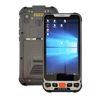 Windows 10 Industrial Pda Robuste 5.5 pouces Écran tactile Ordinateur portable Tablette Scanner PDA