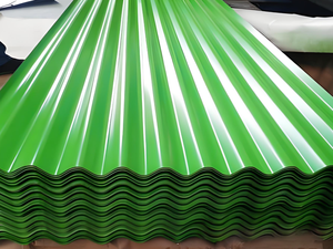 उच्च गुणवत्ता वाली पीगी रंग लेपित नालीज्ड स्टील छत शीट पूर्वचित्रित गैल्वेनाइज्ड जस्ता कोटेड आयरन शीट फैक्टरी मूल्य - Product Image 2