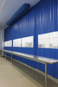 <span class=keywords><strong>Tenda</strong></span> Divisoria Industriale Impermeabile in PVC Non Tessuto, Riduzione del Rumore, per Magazzino/Officina Temporanea - Product Image 5