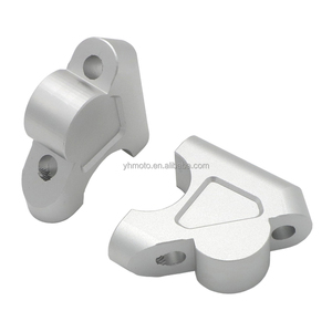CNC Machining-elevador de manillar R <span class=keywords><strong>1200</strong></span> <span class=keywords><strong>GS</strong></span> R1200 <span class=keywords><strong>GS</strong></span>, adaptador de extensión de abrazadera de barra con pernos para BMW ADV 2014-2017 R1200GS LC - Product Image 2
