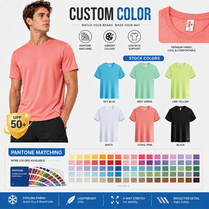 Camiseta Deportiva de Seda Helada de Secado Rápido de Alta Calidad al por Mayor, con Absorción de Humedad y Elasticidad en 4 Direcciones, Ropa Deportiva con Logotipo Personalizado - Product Image 5