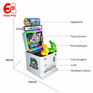 Machine d'arcade <span class=keywords><strong>de</strong></span> tir 3D pour enfants avec éclairage LED éblouissant, <span class=keywords><strong>jeu</strong></span> <span class=keywords><strong>de</strong></span> tir commercial à monnayeur pour centre commercial et FEC - Product Image 2