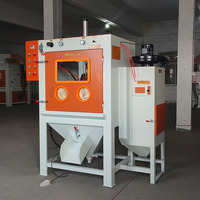 Cabine de sablage rotative automatique à tambour pour petites pièces