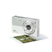 Nouvel appareil photo numérique portable pour enfants et étudiants, double caméra SD, zoom optique 7x CMOS, stabilisation d'image électronique pour jeunes sur le campus