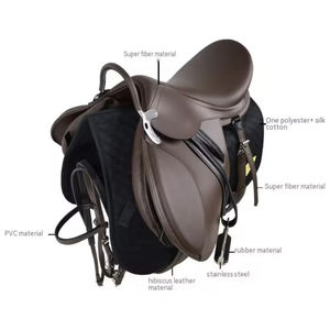 <span class=keywords><strong>Selle</strong></span> de <span class=keywords><strong>cheval</strong></span> GREAT FARM Comfort-Fit - Légère et durable avec options de logo personnalisé, prix d'usine - Product Image 5