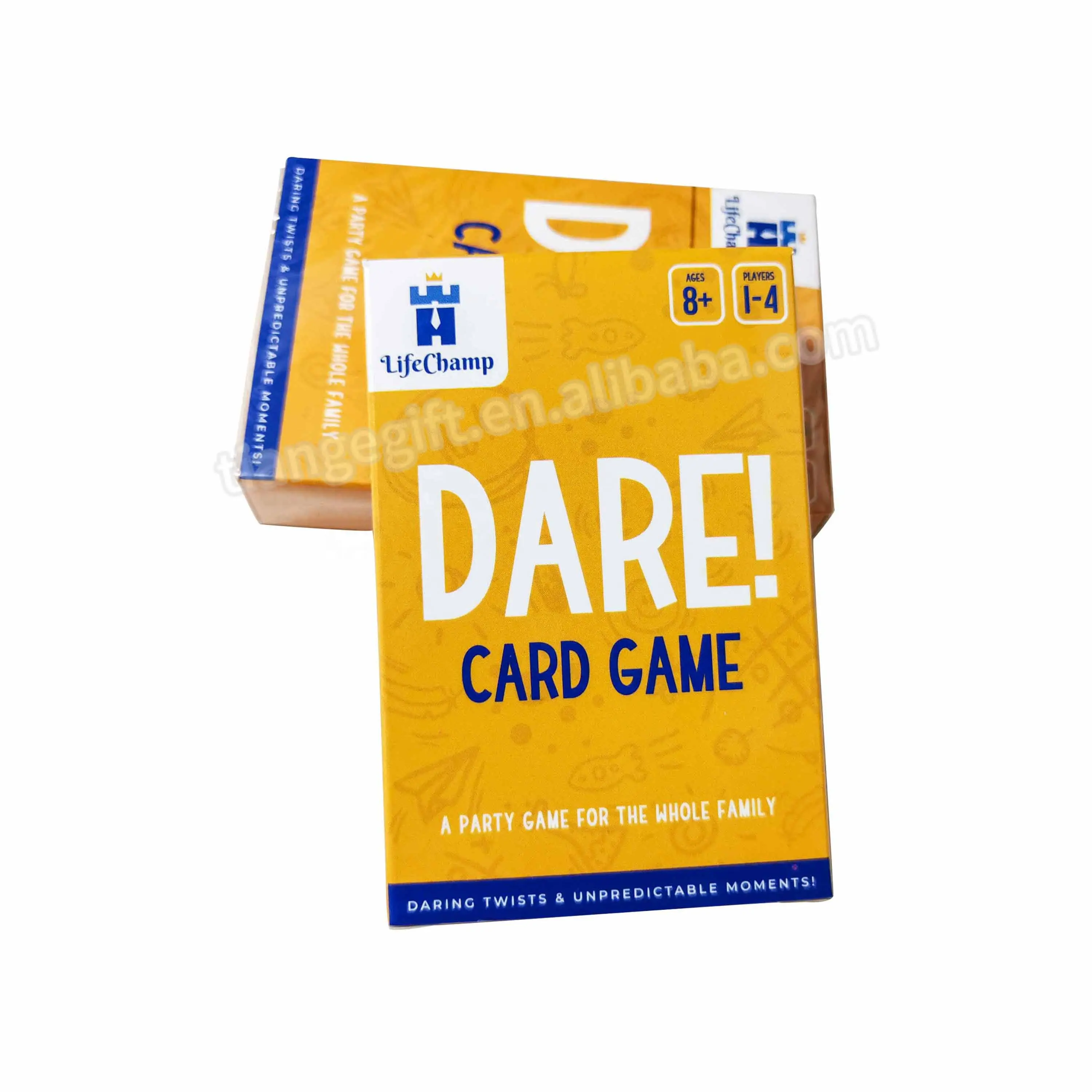 card game manufacturers custom printing party truth or dare family card game