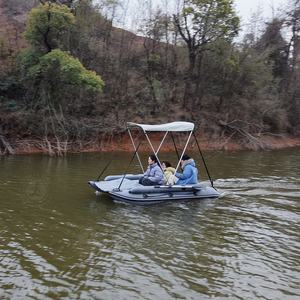 <span class=keywords><strong>Bateau</strong></span> Catamaran Gonflable Robuste pour la Pêche, Fabrication Directe d'Usine, OEM ODM, Taille et Couleur Personnalisables - Product Image 2