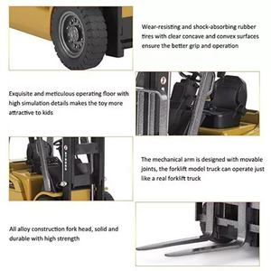 Mini Metal <b>Forklift</b> Truck Construction Vehicle <b>Toy</b> for Boys SJY-1717 1/50 Simulation Die-cast <b>Forklift</b> Truck Model - Product Image 4