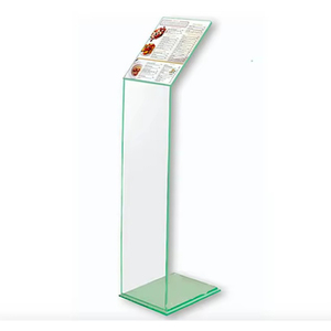 Panneau d'affichage transparent en acrylique pour paramètres de voiture, support publicitaire pour prix et informations de modèles de concessionnaires automobiles 4S - Product Image 4