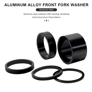 RIDERACE Headset sepeda 28.6mm, Spacer Stem sepeda mm, Stem garpu, Ring penyesuaian tinggi untuk 2/3/5/10/20mm - Product Image 2