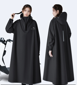 Imperméable de pluie épais en tissu Oxford pour hommes et femmes, universel, pour la randonnée, la moto, résistant à l'eau et au vent, réutilisable - Product Image 4