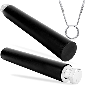 Support de rangement pour plaques de musculation et barre de traction - Compatible avec rack de musculation/support de squat, organisateur de plaques de poids robuste pour salle de sport - Product Image 1