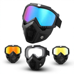 हार्ले मोटोक्रॉस गोगल्स पूर्ण ढांचे के साथ-साथ मोटोक्रॉस राइडिंग स्की के लिए रंग रेट्रो डिजाइन - Product Image 2