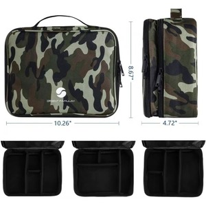 Échantillon gratuit : Organisateur d'électronique de voyage, sac étanche pour câbles et accessoires électroniques, double couche, grande capacité - Product Image 6