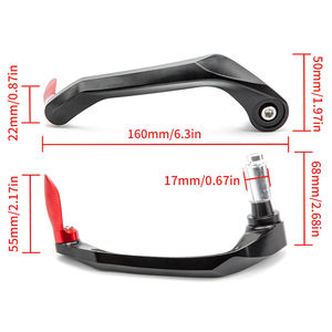 سبائك الألومنيوم CNC 22 ، رافعات القابض ، واقي اليد للدراجات النارية - Product Image 2