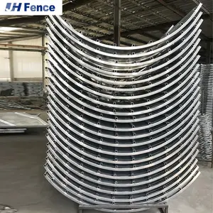 Round Type Assembled Steel Feeder Cattle Hay Saver Large Oval Hot DIP Horse Bull Hay Bale Feeder Ring Feeders