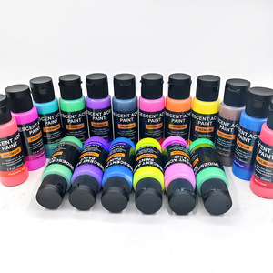 <span class=keywords><strong>Peinture</strong></span> <span class=keywords><strong>acrylique</strong></span> nacrée arc-en-ciel, 18 couleurs dégradées vibrantes, tubes de 60 ml, idéale pour la décoration des œufs de Pâques et l'art du graffiti - Product Image 5