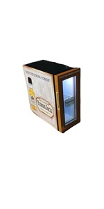 Refrigerador/Congelador Portátil Nuelead NE-16D de Acero Inoxidable para Uso en Hoteles, con Descongelación Automática y Compresor Pequeño de Bajo Consumo - Product Image 6
