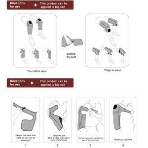 Ceinture de soutien d'épaule électrique multifonctionnelle, masseur de genou, soulagement de la douleur, enveloppe d'épaule avec chauffage - Product Image 5