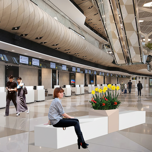 Y893 école personnalisée en plein air lieu public sièges centre commercial Creative en forme de salon Art meubles zone chaises d'attente - Product Image 1