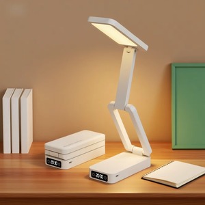 Phổ biến trong nhà chiếu sáng đọc pin gấp đèn đồng hồ hai đầu ánh sáng hiện đại vỗ tay bàn đèn bảo vệ mắt bên cạnh ánh sáng - Product Image 1