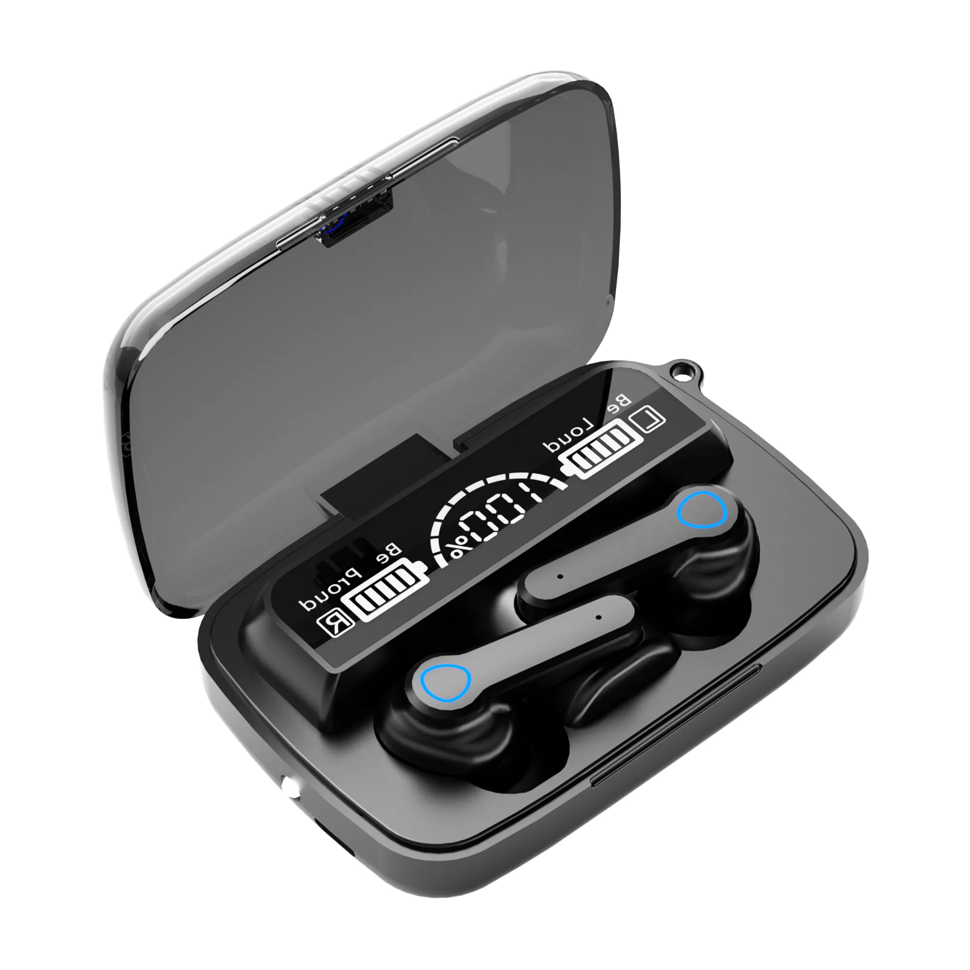 Auriculares inalámbricos M19 Tws, cascos deportivos impermeables con pantalla Led táctil, Bluetooth 2023, novedad de 5,1