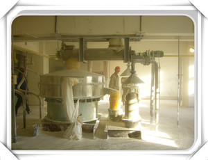 Dahan Nouveaux agrégats rotatifs durables Lait en poudre tamis à café en acier inoxydable tamis vibrant avec trémie - Product Image 4