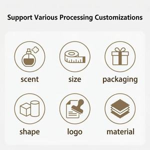 Velas Aromáticas Románticas Sin Humo con Logotipo de Marca Privada Personalizado, Vaso de Vidrio para Mercado Nocturno, Cera de Parafina, Fragancia, Aceite Esencial - Product Image 5