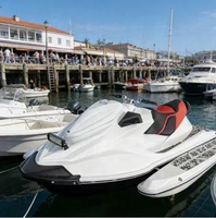 Yacht sportif écologique en fibre de verre 2026, embarcation personnelle |   Moteur à essence à démarrage électrique 2200W, charge maximale 100kg, haute puissance