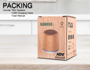 Nhà máy trực tiếp OEM/ODM giá rẻ TWS bt5.0 âm thanh ban đầu mini xách tay không dây stereo Led <span class=keywords><strong>Bluetooth</strong></span> <span class=keywords><strong>Speaker</strong></span> với logo tùy chỉnh - Product Image 4