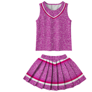 Offre Spéciale fille coton sans manches gilet jupe plissée <span class=keywords><strong>gymnastique</strong></span> vêtements ensemble enfants été chemise jupe respirant Tennis porter - Product Image 1