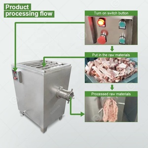 Máquina Industrial para <span class=keywords><strong>Picar</strong></span> <span class=keywords><strong>Carne</strong></span>, Motor Eléctrico, Dosificador, <span class=keywords><strong>de</strong></span> Alta Resistencia, para <span class=keywords><strong>Carne</strong></span> Congelada, <span class=keywords><strong>en</strong></span> <span class=keywords><strong>Venta</strong></span> a Bajo Precio - Product Image 5