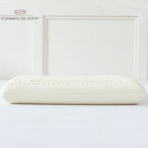 Bantal Anti mendengkur lateks alami untuk tidur, kelembutan sedang dengan kenyamanan sehat esensial untuk penopang leher terapi - Product Image 5