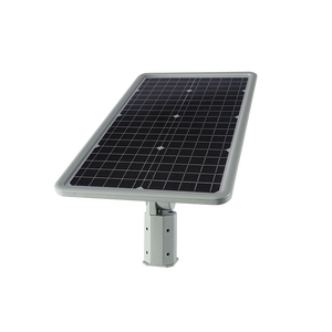 40W All-in-One Waterproof IP65 Aluminum <b>Wall</b> Mount Solar LED Street <b>Light</b> Motion Sensor Battery Power Supply <b>Remote</b> Lighting - Product Image 6