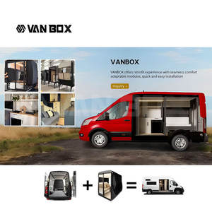 Kit de <span class=keywords><strong>cabine</strong></span> double personnalisable pour Wohnmobil Conversion Camper Van Box Capsule Kitchen Units Upper Custom Camper Van Conversion - Product Image 2