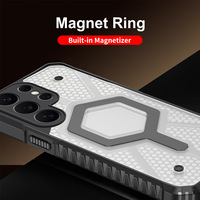 Coque de téléphone magnétique antichute compatible transfrontalier pour S26 Ultra, étui de protection pour modèles A26/A36/A56