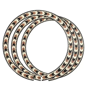 Rosette de sonerie en bois de tilleul incrusté 110*11mm <span class=keywords><strong>pour</strong></span> <span class=keywords><strong>guitare</strong></span> acoustique, vente en gros, accessoires de <span class=keywords><strong>guitare</strong></span> - Product Image 2