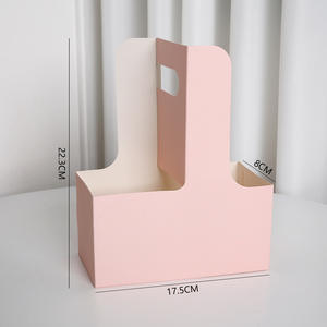 Özel Logo taşınabilir çiçek kağıt kutuları ve hediye paketleme için Kraft fincan taşıyıcı, doğum günü kutlamaları, düğün ambalaj - Product Image 1