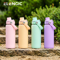 Couvercle anti-fuite pour gobelet, couvercle de remplacement anti-déversement pour tasses isothermes en acier inoxydable, bouteilles d'eau, Space Cup